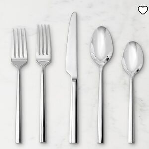 Fortessa Elegant Silver Orson 20 Piece Flatware Set, Retail Price $210.00US